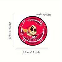 Casual Cute Modern Style Cartoon Alloy Printing Unisex Brooches main image 2