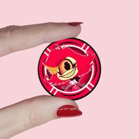 Casual Cute Modern Style Cartoon Alloy Printing Unisex Brooches main image 3