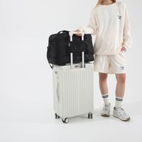 Frau Groß Tuch Einfarbig Basic Klassischer Stil Nähgarn Quadrat Reißverschluss Reisetasche main image 3