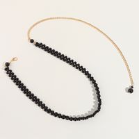 Simple Style Classic Style Solid Color Pearl Inlay Pearl Women's Chain Belts main image 9