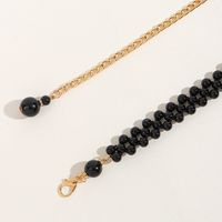 Simple Style Classic Style Solid Color Pearl Inlay Pearl Women's Chain Belts main image 10