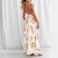 Women's Regular Dress Vacation Halter Neck Printing Sleeveless Printing Short Mini Dress Holiday Daily main image 4