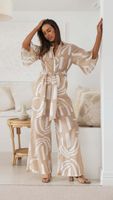 Women's Holiday Daily Streetwear Geometric Solid Color Full Length Printing Jumpsuits main image 5