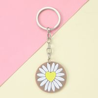 Cute Pastoral Letter Alloy Asymmetrical Keychain main image 2