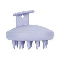 Simple Style Solid Color Silica Gel Shampoo Brush sku image 6