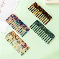 Simple Style Geometric Acetic Acid Sheets Hair Comb 1 Piece main image 4
