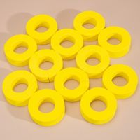 Basic Solid Color Sponge Hair Curler 1 Set sku image 8