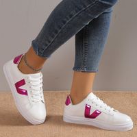 Unisex Casual Solid Color Round Toe Skate Shoes sku image 16