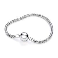 304 Stainless Steel Simple Style Polishing Solid Color Bracelets main image 1