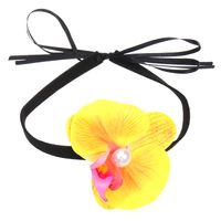 Wholesale Jewelry Simple Style Classic Style Flower Cloth Choker sku image 3
