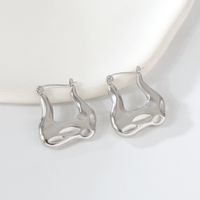 1 Paar Elegant Luxuriös Irregulär Herzform Spiralstreifen Überzug Edelstahl 304 18 Karat Vergoldet Ohrringe sku image 10