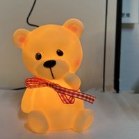 Small Gift Creative Small Night Lamp Cute Teddy Bear Bedside Lamp sku image 1