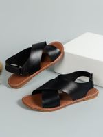 Women's Casual Solid Color Round Toe Beach Sandals main image 2