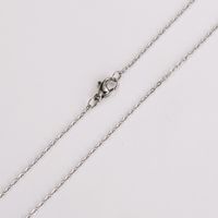 304 Stainless Steel 18K Gold Plated Simple Style Solid Color Choker main image 4