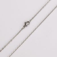 304 Stainless Steel 18K Gold Plated Simple Style Solid Color Choker main image 5