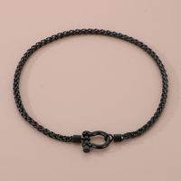 304 Stainless Steel Modern Style Simple Style Classic Style Geometric Bracelets Necklace main image 8