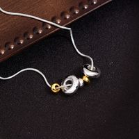 Kupfer Einfacher Stil Klassischer Stil Farbblock Halskette Mit Anhänger main image 5