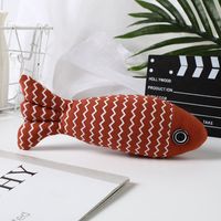 Cute Plush Simulation Fish Cat Teaser Toy sku image 1