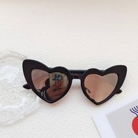 Wholesale Retro Heart-shaped Frame Children's Sunglasses Nihaojewelry sku image 6