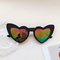 Wholesale Retro Heart-shaped Frame Children's Sunglasses Nihaojewelry sku image 9