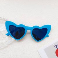 Wholesale Retro Heart-shaped Frame Children's Sunglasses Nihaojewelry sku image 7