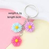 Glam Cute Pastoral Letter Alloy Asymmetrical Keychain main image 3