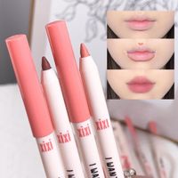 Elegant Formal Pink Solid Color Plastic Lip Pencil main image 2