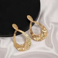 1 Pair Casual Simple Style Classic Style Water Droplets Alloy Drop Earrings main image 5