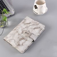 1 Piece Multicolor Gradient Color Learning Lectures Pu Leather Wood-free Paper Casual Elegant Notebook sku image 6