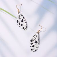 1 Pair Simple Style Classic Style Butterfly Printing Arylic Drop Earrings main image 3