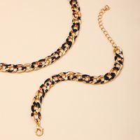 Simple Style Classic Style Leopard Alloy Chain Hollow Out Alloy Women's Jewelry Set main image 3