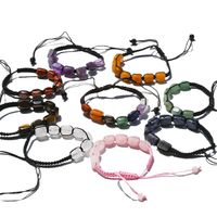 Rétro Style Simple Géométrique Cristal Corde Perlé Unisexe Bracelets main image 4