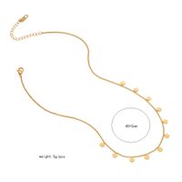 201 Stainless Steel 304 Stainless Steel 18K Gold Plated Simple Style Commute Life Tree Flower Butterfly Necklace main image 4