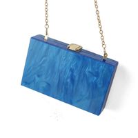 Arylic Solid Color Evening Bags sku image 3