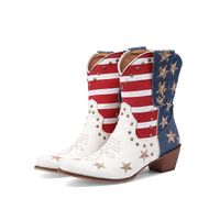 Women's Ethnic Style Usa Round Toe Classic Boots main image 5