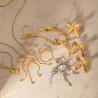 IG Style Elegant Bow Knot Alloy Plating Women's Rings Earrings Necklace main image 1