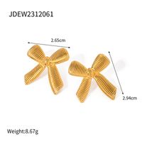 IG Style Elegant Bow Knot Alloy Plating Women's Rings Earrings Necklace main image 4
