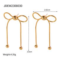 IG Style Elegant Bow Knot Alloy Plating Women's Rings Earrings Necklace main image 7