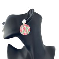 1 Pair Pastoral Flower Handmade Soft Clay Drop Earrings main image 6