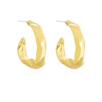 1 Pair Elegant Simple Style Commute Solid Color Iron Gold Plated Ear Studs main image 3