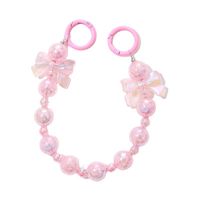 IG Style Sweet Bow Knot Crystal Beaded Plating Mobile Phone Chain main image 5