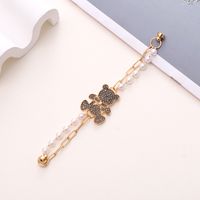 1 Piece Metal Pearl Star Bear Heart Shape Polished DIY Accessories sku image 8