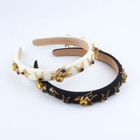 Women's Simple Style Shiny Round Rhinestone Inlay Rhinestones Hair Band main image 8