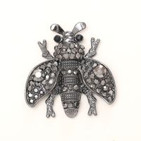 1 Piece 18 * 23mm 43*30mm 46*35mm Alloy Rhinestones Pearl Bee Polished Pendant main image 5