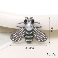 1 Piece 18 * 23mm 43*30mm 46*35mm Alloy Rhinestones Pearl Bee Polished Pendant sku image 23
