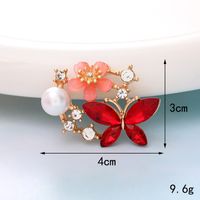 1 Piece 35*47mm 35*50mm 45*45mm Metal Rhinestones Pearl Starfish Flower Polished DIY Accessories sku image 10