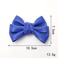 1 Piece 105*75mm Pu Leather Bow Knot DIY Accessories main image 2