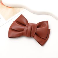 1 Piece 105*75mm Pu Leather Bow Knot DIY Accessories main image 4
