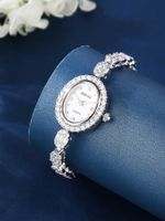 Elegant Glam Luxurious Round Lathe Buckle Quartz Women's Watches main image 3