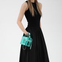 Women's Medium Pu Leather Solid Color Classic Style Streetwear Oval Zipper Crossbody Bag main image 3